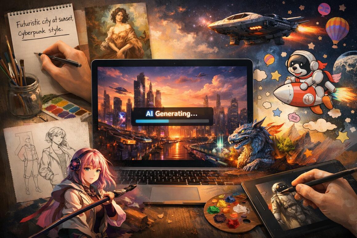 How AI Generated Art Is Reshaping Digital Creativity 1