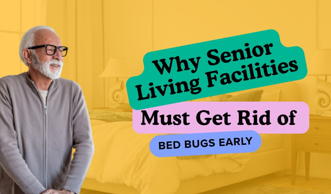 Why Senior Living Facilities Must Get Rid of Bed Bugs Early