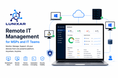 Lunixar RMM for MSPs and IT teams