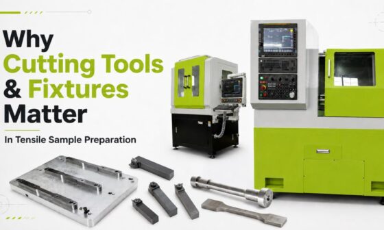 Why Cutting Tools And Fixtures Matter In Tensile Sample Preparation