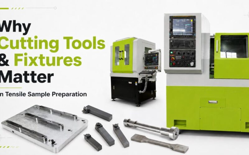Why Cutting Tools And Fixtures Matter In Tensile Sample Preparation