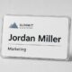 Clear Useful Name Badges For Busy Workplaces