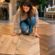 Straight Chevron or Herringbone How Flooring Patterns Change a Room 1