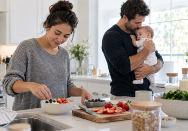 How New Parents Can Make Time for Their Own Nutrition