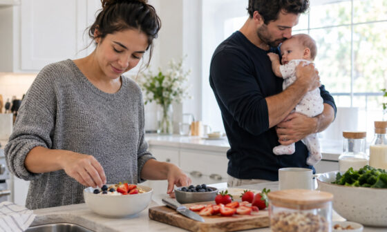 How New Parents Can Make Time for Their Own Nutrition