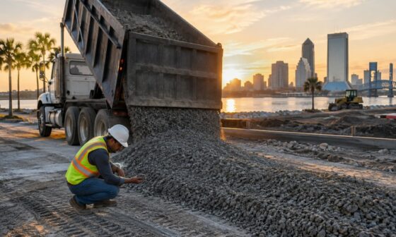 How Recycled Aggregate Can Make Jacksonville Florida Road and Site Projects Smarter