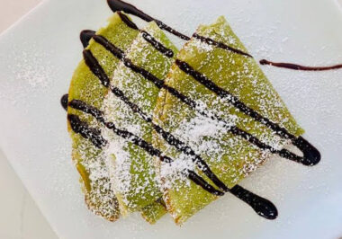 What Happens When You Add Matcha to Homemade Crepes